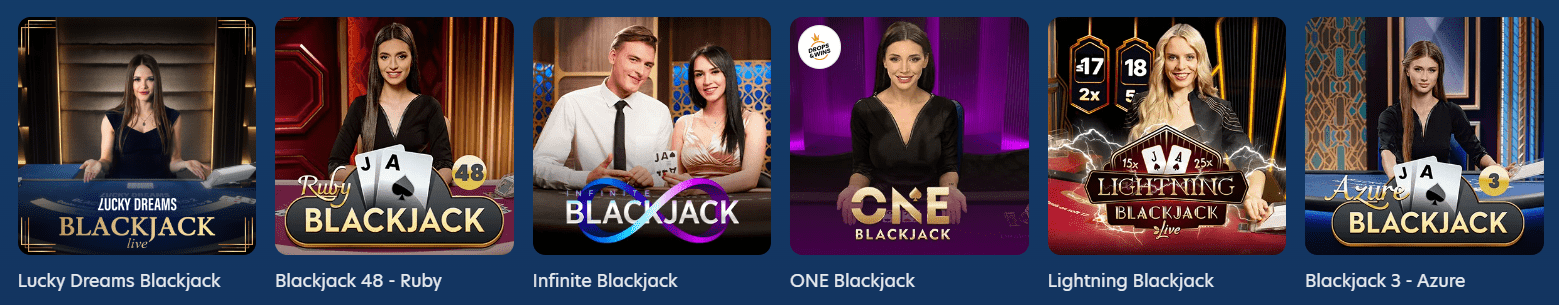 Lucky Dreams Live-Spiele